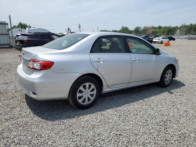 JTDBU4EEXB9147093 - 2011 TOYOTA COROLLA BASE SILVER photo 3