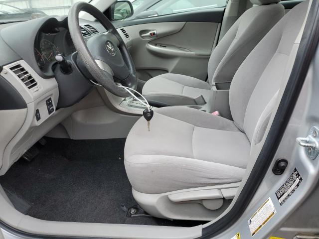 JTDBU4EEXB9147093 - 2011 TOYOTA COROLLA BASE SILVER photo 7