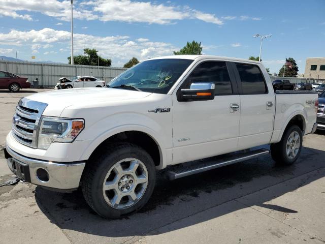 1FTFW1ET5DKG28714 - 2013 FORD F150 SUPERCREW WHITE photo 1