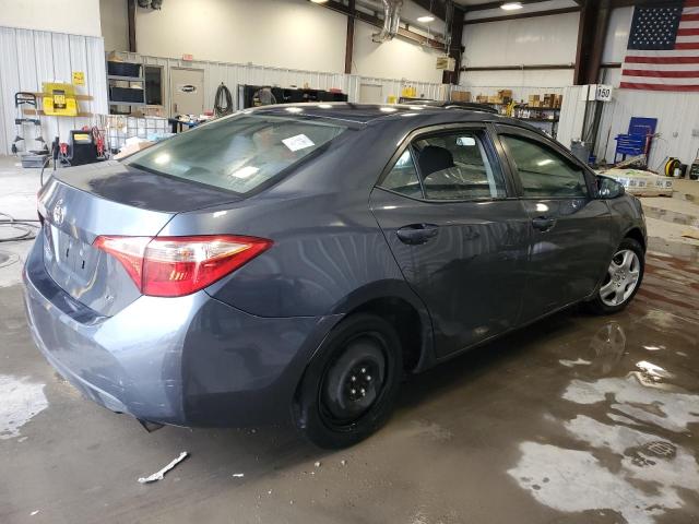5YFBURHE0KP904151 - 2019 TOYOTA COROLLA L CHARCOAL photo 3