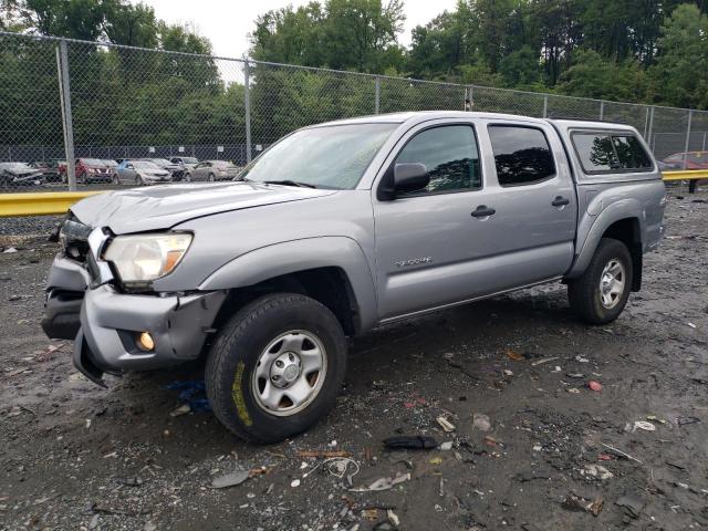 5TFJU4GN0EX058108 - 2014 TOYOTA TACOMA DOUBLE CAB PRERUNNER SILVER photo 1