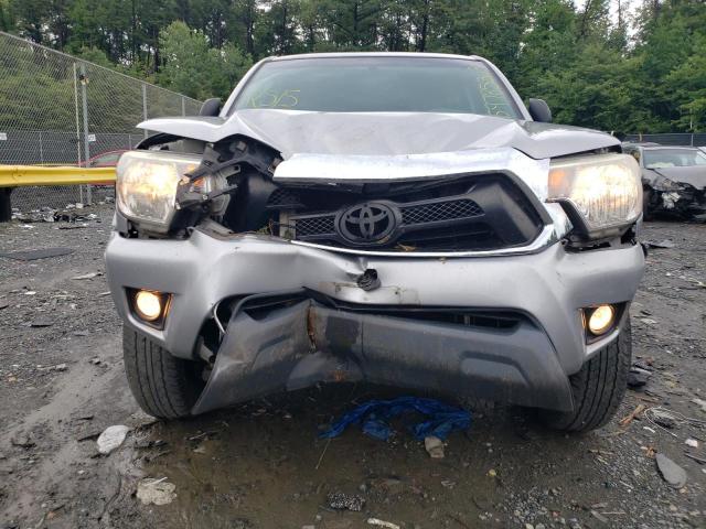 5TFJU4GN0EX058108 - 2014 TOYOTA TACOMA DOUBLE CAB PRERUNNER SILVER photo 5
