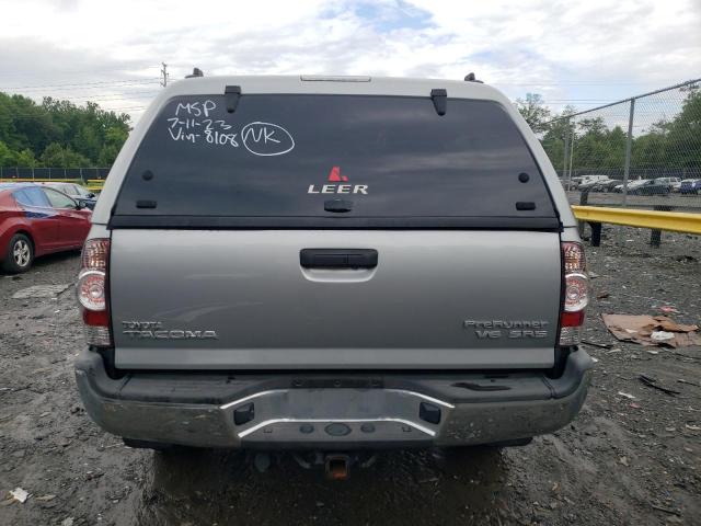 5TFJU4GN0EX058108 - 2014 TOYOTA TACOMA DOUBLE CAB PRERUNNER SILVER photo 6