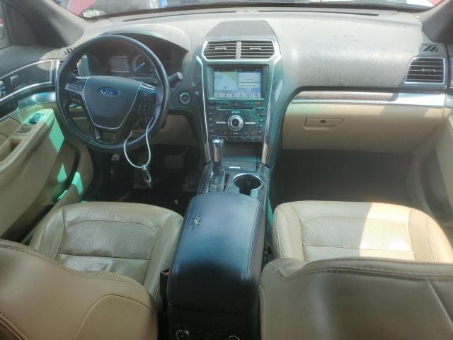 1FM5K7FH2HGA59605 - 2017 FORD EXPLORER LIMITED წითელი ფოტო 8