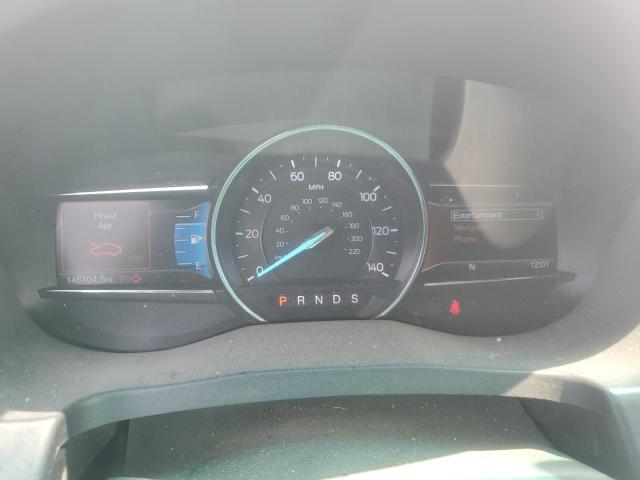 1FM5K7FH2HGA59605 - 2017 FORD EXPLORER LIMITED წითელი ფოტო 9