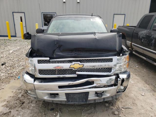 1GCRKSE72DZ277172 - 2013 CHEVROLET SILV1500 4 K1500 LT BLACK photo 5