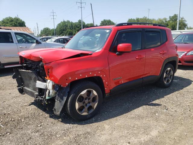 ZACCJABH4FPB88446 - 2015 JEEP RENEGADE LATITUDE RED photo 1