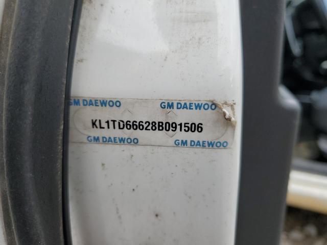 KL1TD66628B091506 - 2008 CHEVROLET AVEO BASE Ağ foto 13