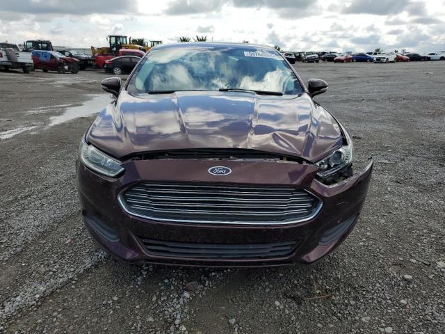 3FA6P0HR8DR269271 - 2013 FORD FUSION SE MAROON photo 5