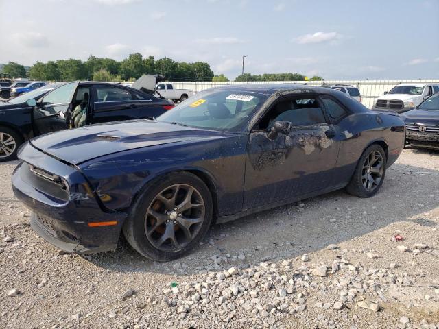 2C3CDZBG2FH869594 - 2015 DODGE CHALLENGER SXT PLUS BLUE photo 1