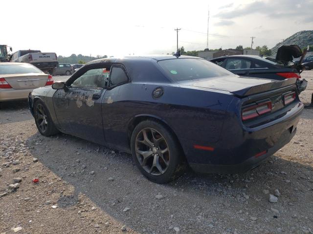 2C3CDZBG2FH869594 - 2015 DODGE CHALLENGER SXT PLUS BLUE photo 2