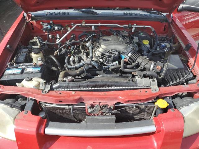 1N6ED29Y34C476355 - 2004 NISSAN FRONTIER CREW CAB XE V6 RED photo 11