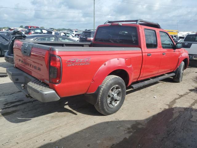 1N6ED29Y34C476355 - 2004 NISSAN FRONTIER CREW CAB XE V6 RED photo 3