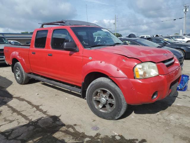 1N6ED29Y34C476355 - 2004 NISSAN FRONTIER CREW CAB XE V6 RED photo 4