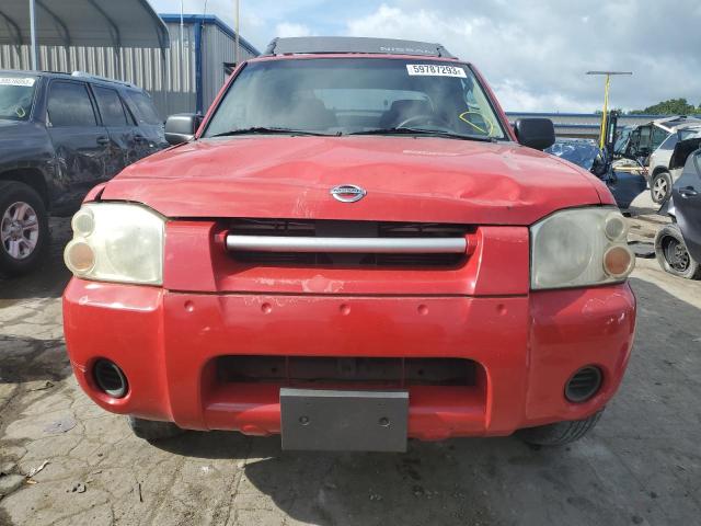 1N6ED29Y34C476355 - 2004 NISSAN FRONTIER CREW CAB XE V6 RED photo 5