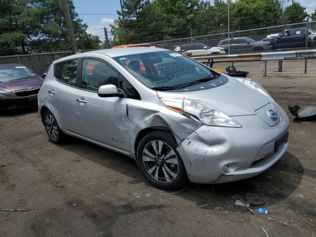 1N4BZ0CP3HC302373 - 2017 NISSAN LEAF S SILVER photo 4