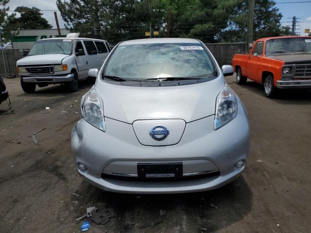 1N4BZ0CP3HC302373 - 2017 NISSAN LEAF S SILVER photo 5