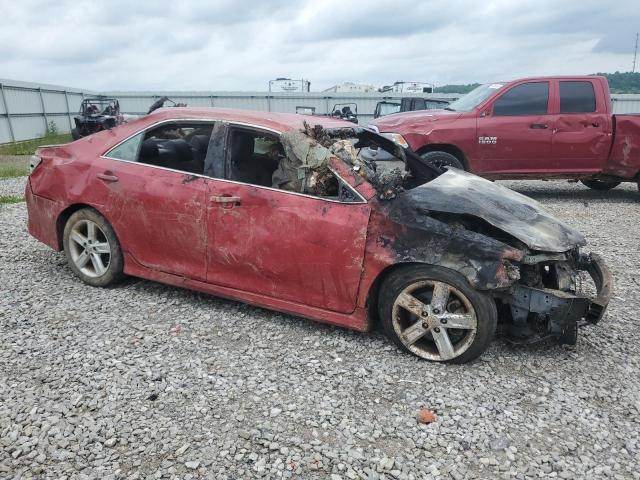 4T1BF1FK2DU711957 - 2013 TOYOTA CAMRY L წითელი ფოტო 4