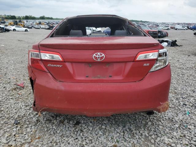 4T1BF1FK2DU711957 - 2013 TOYOTA CAMRY L წითელი ფოტო 6