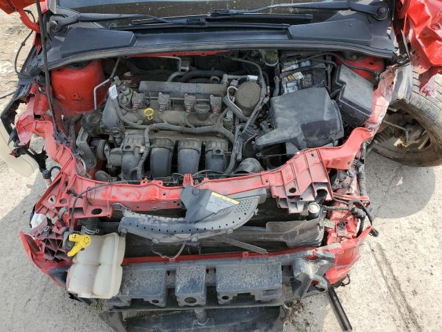 1FADP3F22EL139873 - 2014 FORD FOCUS SE RED photo 11