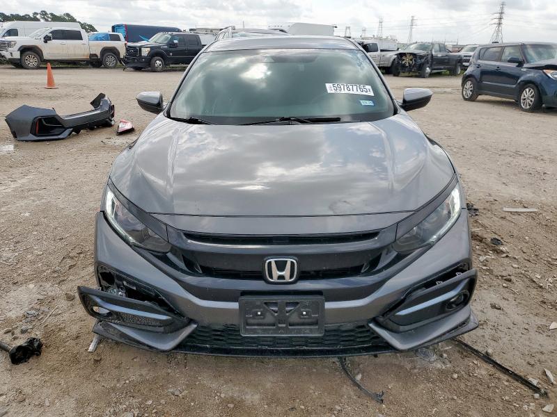 SHHFK7H40MU223164 - 2021 HONDA CIVIC SPORT ნაცრისფერი ფოტო 5