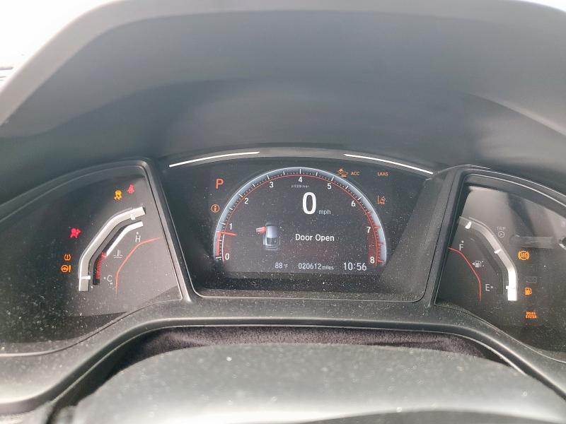 SHHFK7H40MU223164 - 2021 HONDA CIVIC SPORT ნაცრისფერი ფოტო 9