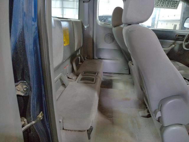 5TEUX42N95Z059262 - 2005 TOYOTA TACOMA ACCESS CAB ლურჯი ფოტო 10