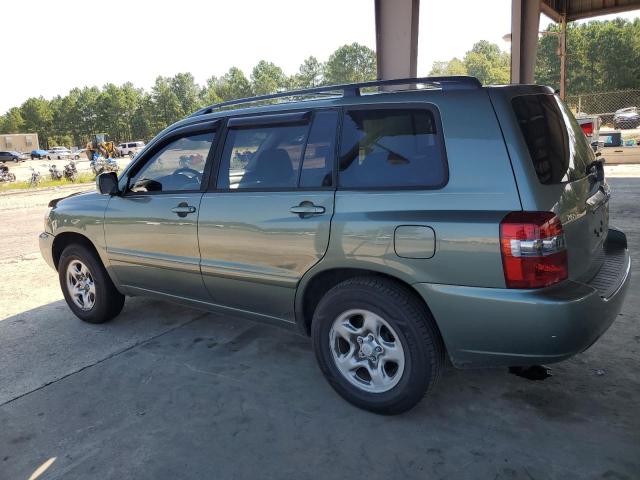 JTEGD21A960144771 - 2006 TOYOTA HIGHLANDER GREEN photo 2