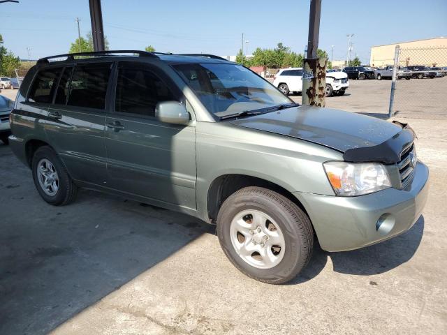 JTEGD21A960144771 - 2006 TOYOTA HIGHLANDER GREEN photo 4