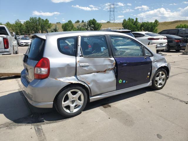 JHMGD38687S053166 - 2007 HONDA FIT S 银色 照片 3