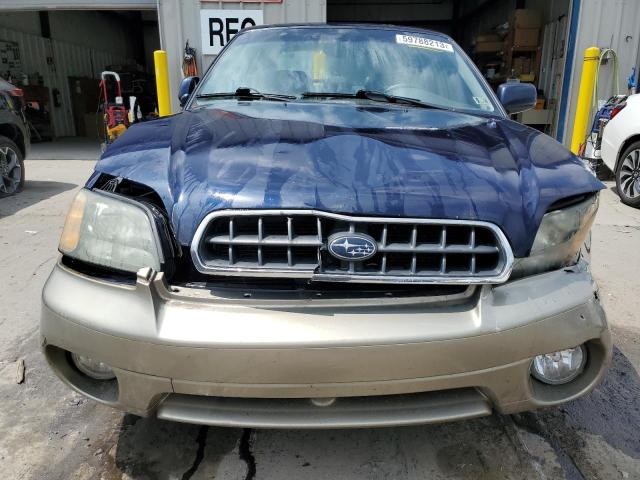 4S3BE686147201084 - 2004 SUBARU LEGACY OUTBACK LIMITED BLUE photo 5