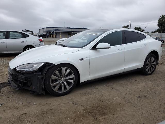 5YJSA1E27GF128642 - 2016 TESLA MODEL S WHITE photo 1