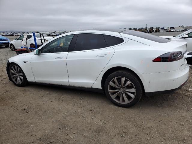 5YJSA1E27GF128642 - 2016 TESLA MODEL S WHITE photo 2