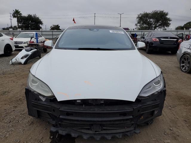 5YJSA1E27GF128642 - 2016 TESLA MODEL S WHITE photo 5