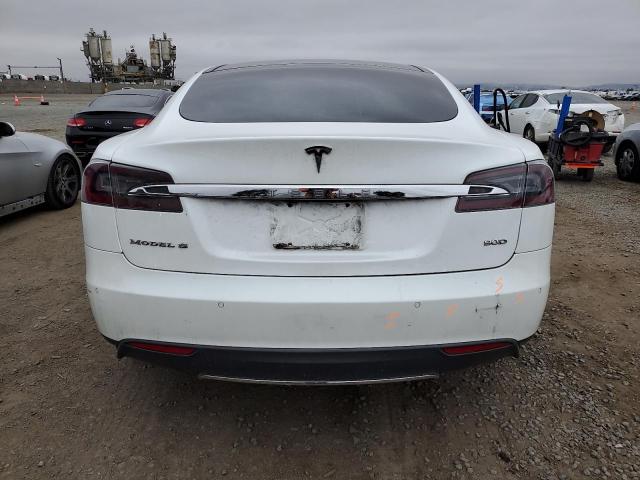 5YJSA1E27GF128642 - 2016 TESLA MODEL S WHITE photo 6