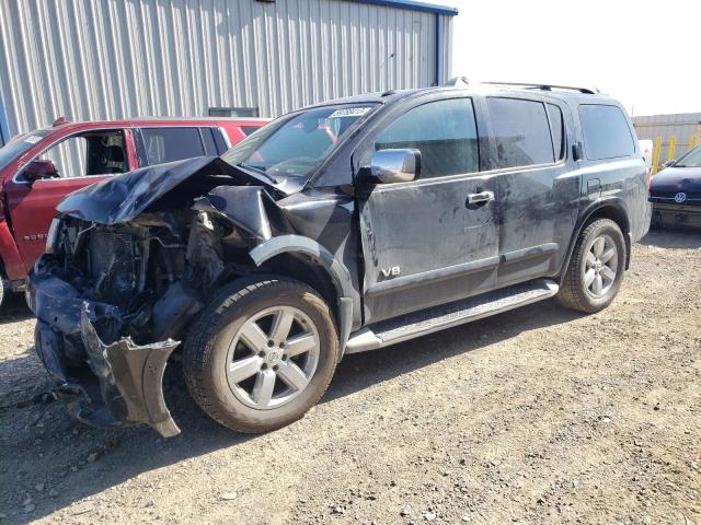 5N1AA08C09N605521 - 2009 NISSAN ARMADA SE BLACK photo 1