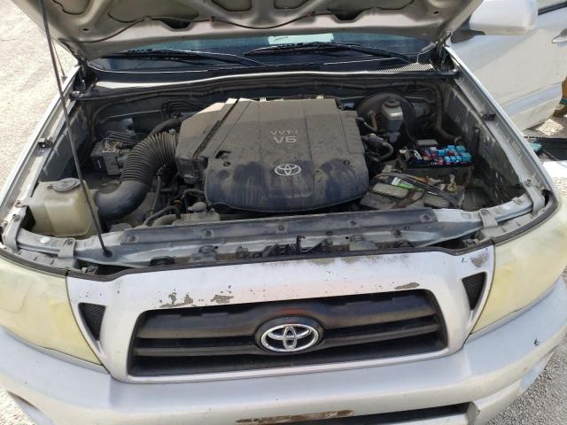 3TMJU62N87M044243 - 2007 TOYOTA TACOMA DOUBLE CAB PRERUNNER SILVER photo 11