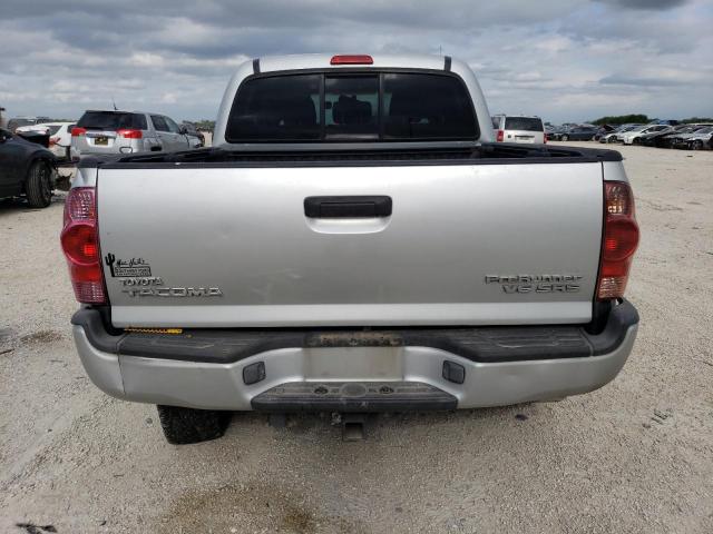 3TMJU62N87M044243 - 2007 TOYOTA TACOMA DOUBLE CAB PRERUNNER SILVER photo 6