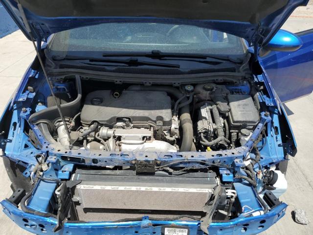 1G1BE5SM8K7112376 - 2019 CHEVROLET CRUZE LT BLUE photo 11