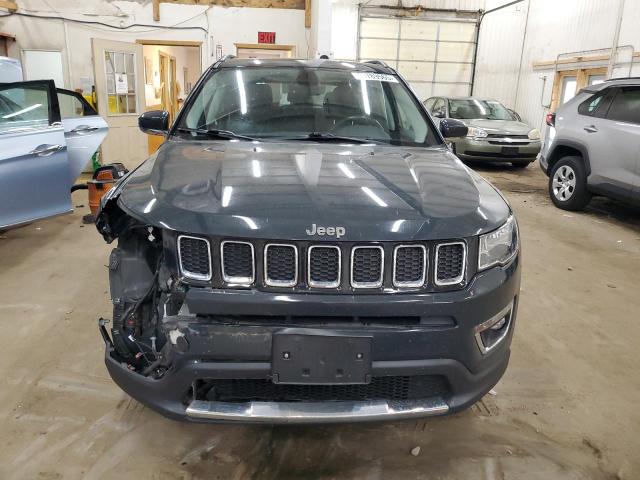 3C4NJDCB3JT101755 - 2018 JEEP COMPASS LIMITED Կապույտ լուսանկար 5