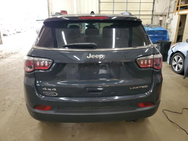 3C4NJDCB3JT101755 - 2018 JEEP COMPASS LIMITED Կապույտ լուսանկար 6