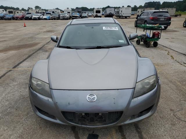 JM1FE17N040133009 - 2004 MAZDA RX8 GRAY photo 5