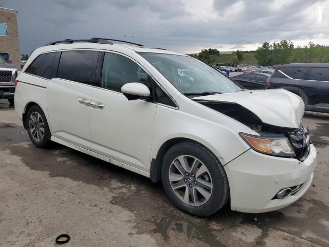5FNRL5H91EB073126 - 2014 HONDA ODYSSEY TOURING WHITE photo 4
