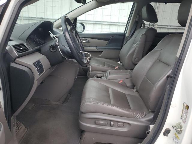 5FNRL5H91EB073126 - 2014 HONDA ODYSSEY TOURING WHITE photo 7