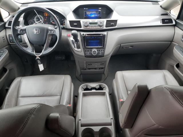 5FNRL5H91EB073126 - 2014 HONDA ODYSSEY TOURING WHITE photo 8