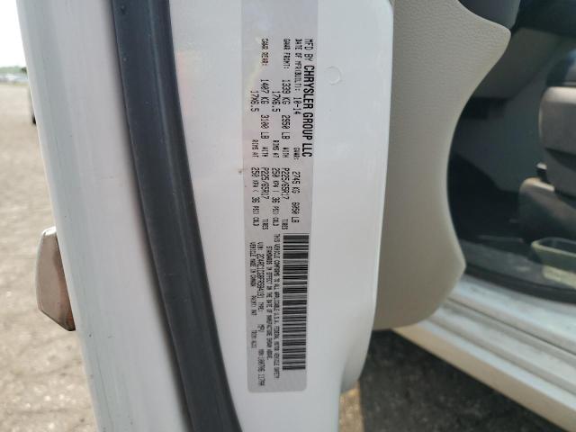 2C4RC1CG8FR584191 - 2015 CHRYSLER TOWN & COU TOURING L WHITE photo 13