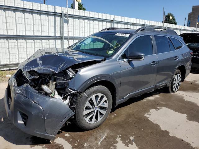 4S4BTADC0M3214285 - 2021 SUBARU OUTBACK PREMIUM GRAY photo 1