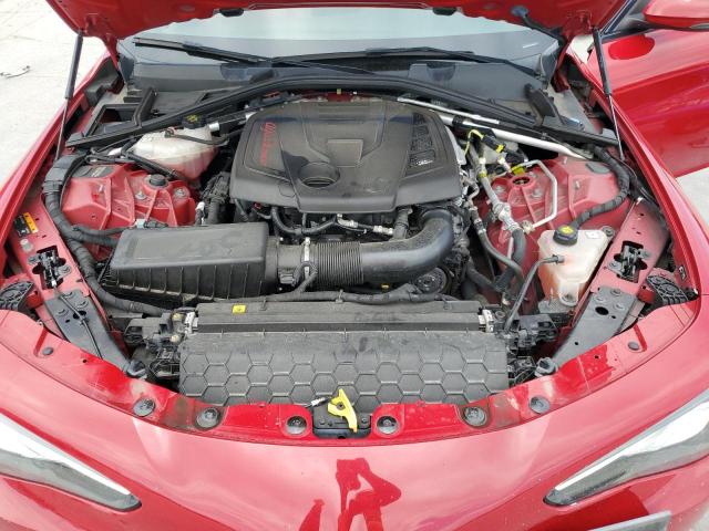 ZARFAEDN2J7575287 - 2018 ALFA ROMEO GIULIA Q4 Красный фото 11