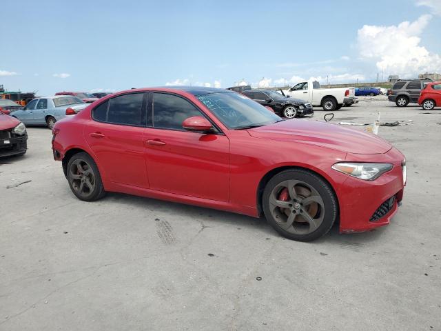 ZARFAEDN2J7575287 - 2018 ALFA ROMEO GIULIA Q4 Красный фото 4