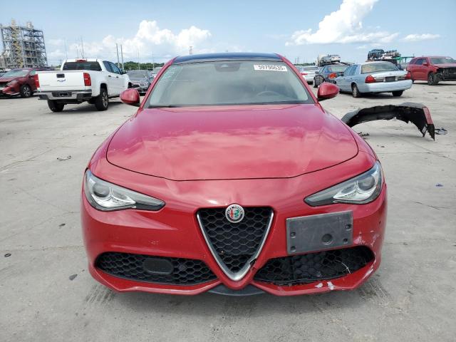 ZARFAEDN2J7575287 - 2018 ALFA ROMEO GIULIA Q4 Красный фото 5